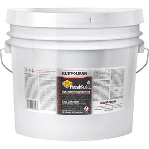 Concrete Saver® FinishKote 80 High Solids Polyaspartic Floor Coating Part A - Pail, Clear/Tint Base, 2 Gal., 1200 sq. ft.