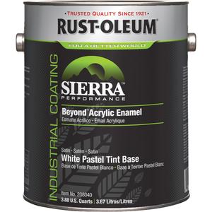 Sierra Performance™ Beyond™ Acrylic Enamel - Gallon, Tint Base, White Pastel Tint Base, Deep Tint Base, Tint Base, Accent Tint Base, 1 gal., 1 gal., Satin