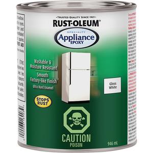 Specialty Appliance Epoxy - Can, White, White, 946 ml, 946 ml, Gloss