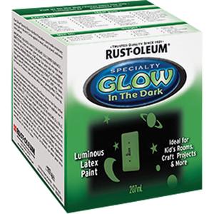 Specialty Glow-in-the-Dark Paint - Kit, Clear, Clear, 207 ml, 207 ml, Gloss