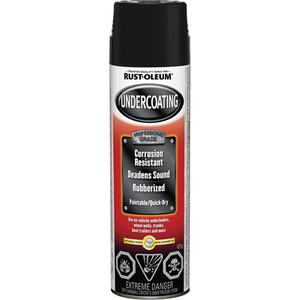 Automotive Professional Undercoating - Aerosol Can, Black, 425 g, Very Flat, Black