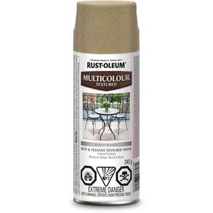 Stops Rust® MultiColour Spray - Aerosol Can, Tan, 340 g, Textured, Desert Bisque, Aged Iron, Autumn Brown, Desert Bisque