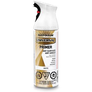 Universal® Primer - Aerosol Can, White, 340 g, Very Flat, White