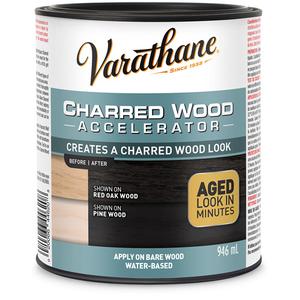 Varathane® Wood Accelerator - Can, Black, Charred Black, Weathered Grey, 946 ml, 946 ml