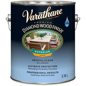 Varathane® Diamond Wood Finish® Exterior Finish - Gallon, 3.78 L, 236 ml, 319 g, 946 ml, 3.78 L, Satin, Clear, Clear