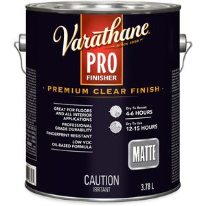 Varathane® ProFinisher - Gallon, 3.78 L, 3.78 L, Matte, Gloss, Satin, Semi-Gloss, Clear, Clear