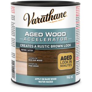 Varathane® Aged Wood Accelerator - Can, 946 ml, 946 ml, Rustic Brown, Rustic Brown