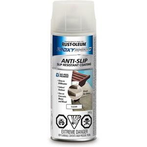 EpoxyShield® Anti-Slip Spray - Aerosol Can, Clear, 340 g, 340 g
