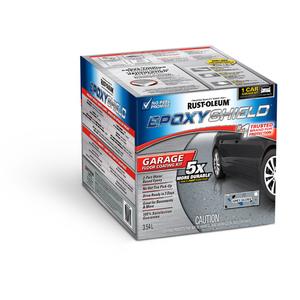 EpoxyShield® Garage Floor Coating - Kit, Grey, 3.55 L, 3.55 L, Gloss, Water-Based