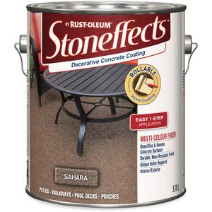 Stoneffects™ Decorative Concrete Coating - Gallon, Beige, 3.78 L, 3.78 L, Textured, Sahara