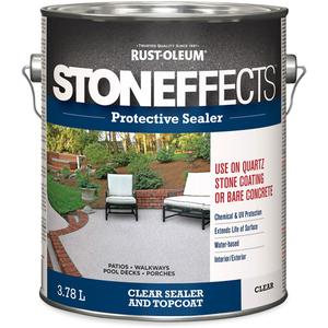 Stoneffects™ Protective Concrete Sealer - Gallon, Clear, 3.78 L, 3.78 L, Transparent, Water-Based