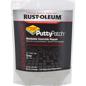Concrete Saver Putty Patch™ Patching Material - Bag, Grey, 1.4 kg, 10-15 Minutes, 20-25 Minutes