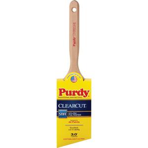 Clearcut® Glide Paint Brush - 3", Wood, Poly/Nylon