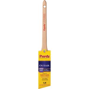 Ox-O-Angular Paint Brush - 1-1/2", Wood, Ox Hair