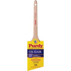 Ox-O-Angular Paint Brush - 3", Wood, Ox Hair