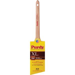 XL Dale Paint Brush - 2-1/2", Wood, Poly/Nylon
