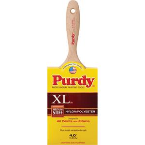 XL Sprig Paint Brush - 4", Wood, Poly/Nylon