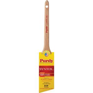 Syntox Angular Paint Brush - 2", Wood, Synthetic, Synthetic, Synthetic