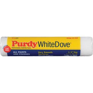 White Dove Paint Roller Cover - 240 mm (9-1/2"), 6.35 mm (1/4")
