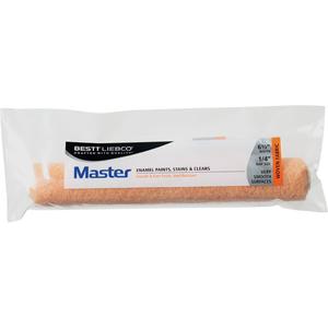 Master Enameler Paint Roller Cover - 165.1 mm (6-1/2"), 6 mm (1/4"), All Paints & Enamels, Salmon Woven & Shed Resistant, Polypropylene