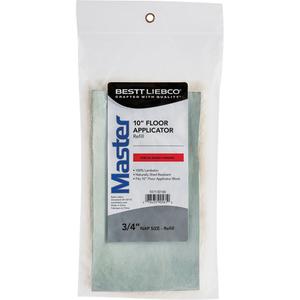 Floor Applicator Pad - Lambskin, 10", 19.05 mm (3/4"), Urethanes, Stains, Varnishes, Sealers, & Floor Waxes