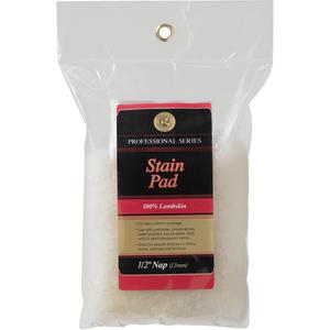 SA-1™ Triple A Lambskin® Stain Pad - Lambskin, 5", 12.7 mm (1/2")