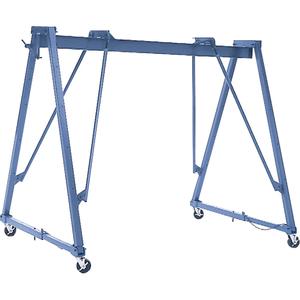 Adjustable Gantry Cranes - 2000 lbs. (1 tons), 10', 13.8', 8.75', 10', 4'7", 6'8"/11'6", 8'9"14'7"