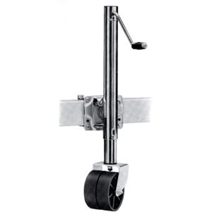 Marine Jacks - Dual Wheel Heavy-Duty Swivel Jack - 3/4 tons, 27", With Wheel