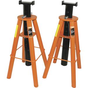 871A Truck Stand Set - 10 Tons, 30-3/4", 46-1/4", 3-1/8" x 5-7/8"