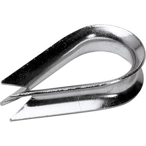 Thimbles - 1/4", Zinc Plated, AN