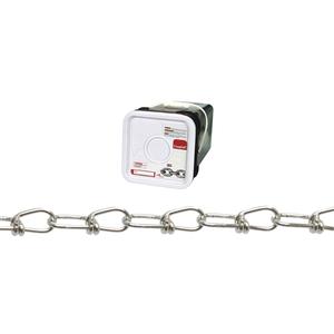 Chains - 155 lbs. (0.0775 tons), 100' (30.4 m), Not Graded, #1, Carbon Steel, Zinc Plated, Inco (Tenso) Chain - BK