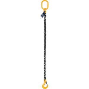 Chain Slings - 5/8", Oblong & Slip, Single, 10', Grade 80, Single, 18100 lbs.