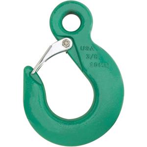 Lifting Hooks - Eye Sling Hook, 3/8", 8800 lbs. (4.4 tons), Alloy Steel, 100