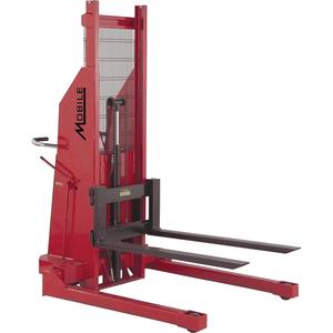 Hydraulic Stacker - 1500 lbs., 80", 3", Electric, 92", 42", 42"
