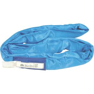 Round Slings - blue, 4", 10', 23000 lbs., 18400 lbs., 46000 lbs., Single, Endless, Type 5