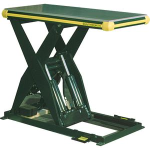 Hydraulic Backsaver Scissor Lift Table - 24" W x 48" L, 4000 lbs., 42.75", 6.75", Steel, 48", 24", 36", 42