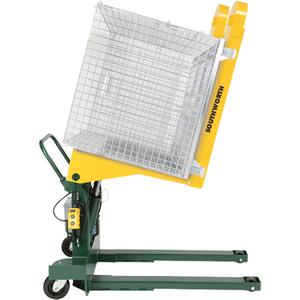 Portable Hydraulic E-Z Reach Tilter - 40", 2000 lbs., 85°, 37", 3.5", 31", 40" L x 24-1/2" W, 85, 31"