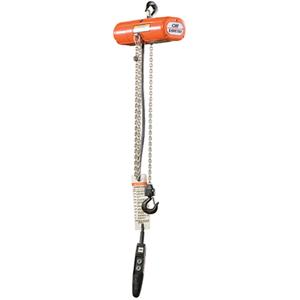 ShopStar Electric Hoists - 1000 lbs. (0.5 tons), 10', 6 FPM, 6 FPM, 115V, Steel, 1, 10', Lifetime