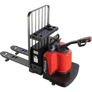 HESPT60N Heavy-Duty Self-Propelled Electric Pallet Truck - 48", 27", 6000 lbs., Steel, 9", 5.9", 3.25", 2,330 lbs., 704 lbs., Polyurethane, 24V / 350Ah