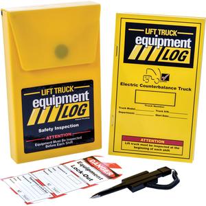 Forklift Truck Log Kit - Propane Counterbalance, Complete Log Kit, English