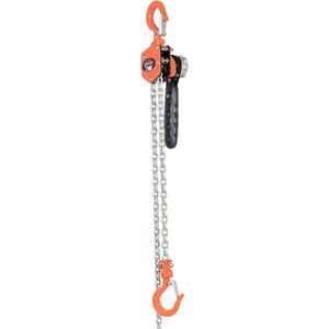 Mini Lever Hoist - 500 lbs. (0.25 tons), 10', Steel, 8.25", 6"