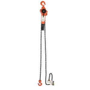 Lever Chain Hoist - 1500 lbs. (0.75 tons), 15', Alloy Steel, Grade 80