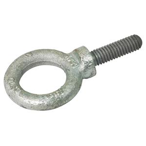 Eye Bolt - 1200 lbs. (0.6 tons), Galvanized, 1-7/16", 1-1/8", With Shoulder, Fully Threaded, 1-7/16", 2-3/4" L x 1-1/2" W x 1/2" H, 5/16" - 18"