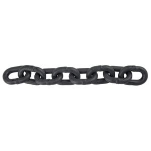 Straight Link Chain - 10600 lbs. (5.3 tons), 100' (30.4 m), Grade 30, 3/4", Low Carbon Steel, Self-Coloured