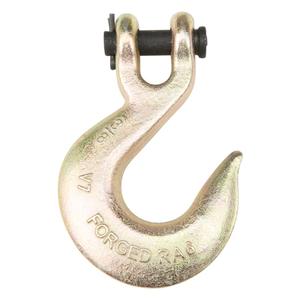 Sling Hook - Clevis Sling Hook, 1/2", 9000 lbs. (4.5 tons), Alloy Steel, Grade 70, Gold Chromate