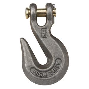 Grab Hook - Clevis Grab Hook, 5/16", 3900 lbs. (1.95 tons), Forged Carbon, Grade 40, Self-Coloured
