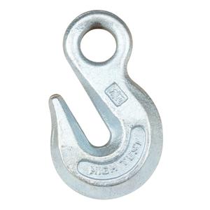 Grab Hook - Eye Grab Hook, 1/2", 9200 lbs. (4.6 tons), Forged Carbon, Grade 40, Galvanized