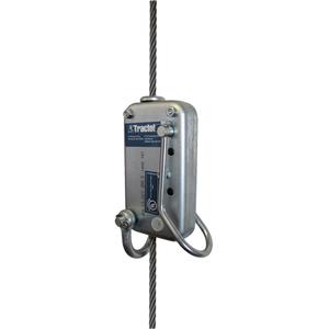 Blocstop® Wire Rope Safety Device BS 15.301 - 1500 lbs. (0.75 tons), 5/16", Hand-Operated