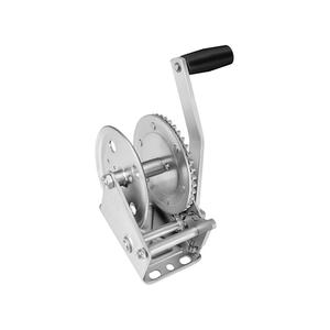 Single Speed Trailer Winches - 1300 lbs. (590 kg), 49 : 1, 8'', Single Speed, 30' x 5/16'', 20' x 2", Not Included, Not Included