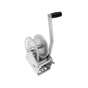Single Speed Trailer Winches - 1800 lbs. (818 kg), 62 : 1, 10'', Single Speed, 20' x 7/16'', 20' x 2", Not Included, Not Included